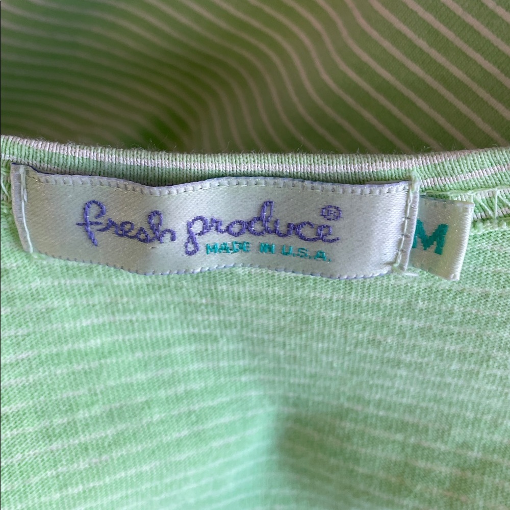 Fresh Produce Green Stripe Flip Flop Dress - Picture 5 of 6